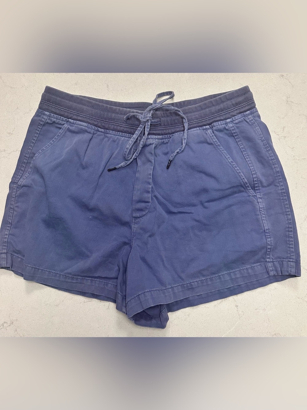 Women’s Blue Drawstring Casual Shorts